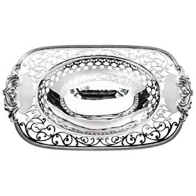 Gorham 1906 Sterling Silver Bowl with Latticework Design (1 of 6)