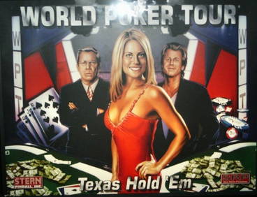World Poker Tour Custom LED Pinball Kit Non-Ghosting Full Set (1 of 1)