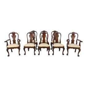 Set of 8 Chippendale Mahogany Dining Chairs Philadelphia Style (1 of 10)