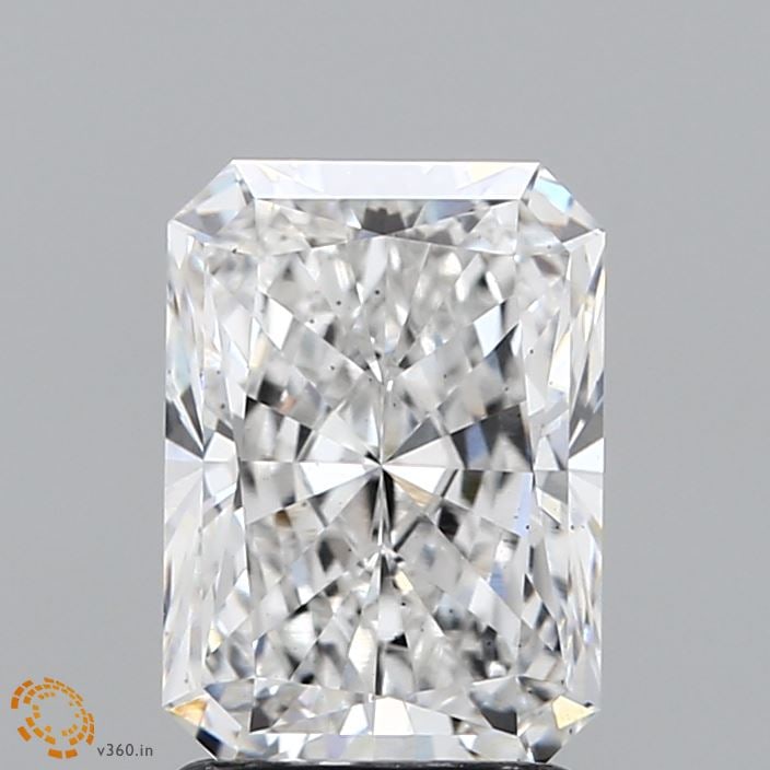 2.09ct Radiant Cut Lab Grown Diamond E VS2 IGI Certified: 2.09ct Radiant Cut Lab Grown Diamond E VS2 IGI Certified This stunning loose diamond features a radiant cut with a weight of 2.09 carats. The diamond is certified by IGI, showcasing its exceptional qu