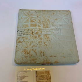Mariano Rivera Signed 1999 World Series Game Used Base JSA PSA Certified (1 of 12)