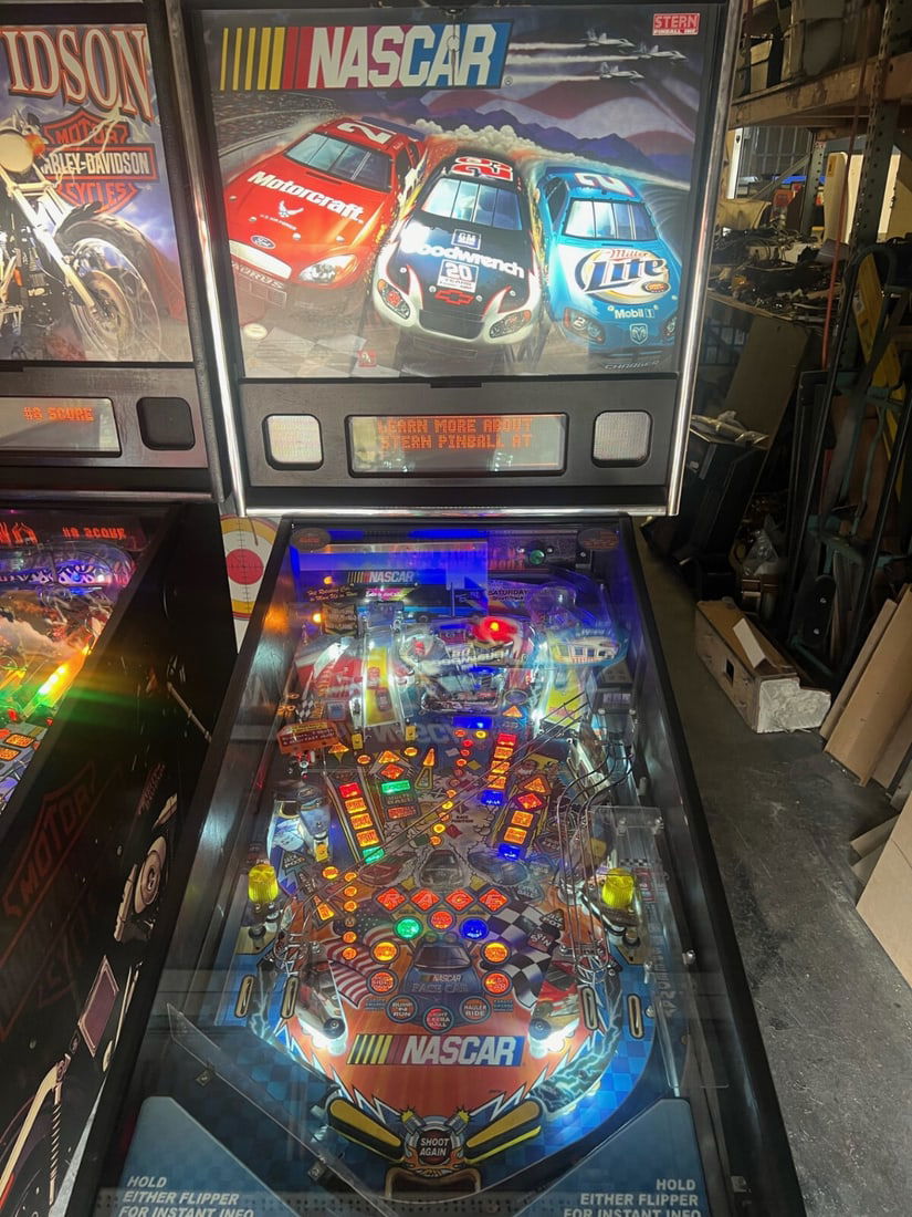 NASCAR 2023 Complete Super Bright LED Lighting Kit for Pinball Machines: NASCAR 2023 Complete Super Bright LED Lighting Kit for Pinball Machines Transform your pinball machine with the NASCAR Complete LED Lighting Kit, designed for maximum brightness and performance. This