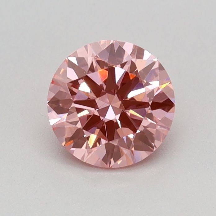Loose Diamond - ROUND 0.5ct Fancy Vivid Pink VVS2: Loose Diamond - ROUND 0.5ct Fancy Vivid Pink VVS2 Source: This is a real non-mined Diamond that has been grown in a lab Shape: ROUND Carats: 0.5 Color: Fancy Vivid Pink Certification: IGI Video:
