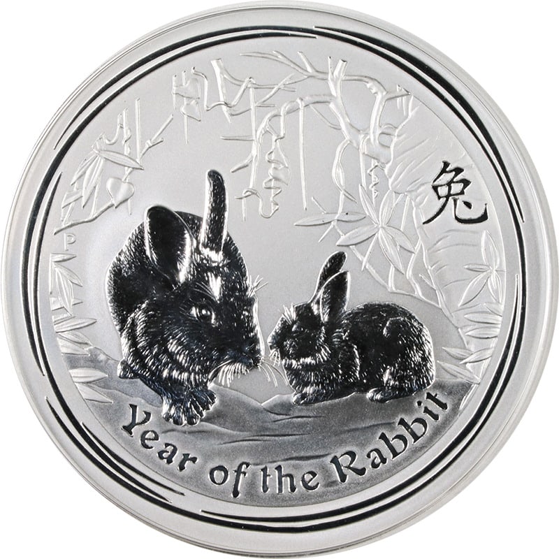 シンガポール　記念コイン　Year of Rabbit 500 Dollars (Year of the Rabbit) - Singapore – Numista