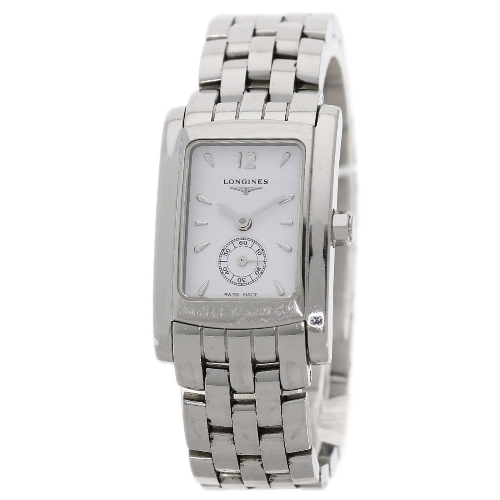 Longines Dolce Vita L5.155.4 Women's Stainless Steel Quartz Watch: Longines Dolce Vita L5.155.4 Women's Stainless Steel Quartz Watch The Longines L5.155.4 Dolce Vita is an elegant wristwatch designed for women, featuring a stainless steel case and band. The watch sho