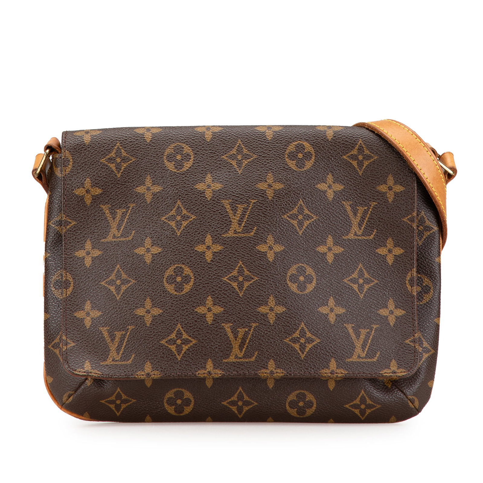Louis Vuitton Monogram Musette Tango Bag with Vachetta Trim: Louis Vuitton Monogram Musette Tango Bag with Vachetta Trim The Louis Vuitton Monogram Musette Tango Short Strap is a stylish and functional bag crafted from durable monogram canvas with exquisite vac