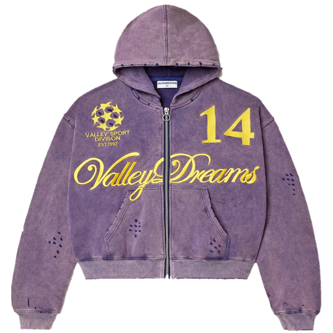 Vale Mono 14 Purple Zip Up Hoodie Large Size: Vale Mono 14 Purple Zip Up Hoodie Large Size Introducing the Vale Mono 14 Purple Zip Up Hoodie, a stylish and comfortable addition to your wardrobe. This hoodie is crafted from high-quality materials 
