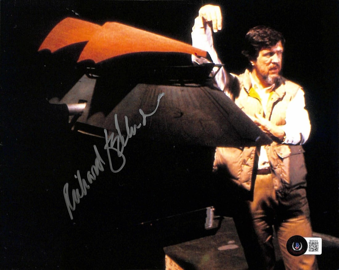 Richard Edlund Star Wars ROTJ ILM VFX Sail Barge Signed 8x10 Photo BECKETT: Richard Edlund Star Wars ROTJ ILM VFX Sail Barge Signed 8x10 Photo BECKETT Autograph Authentication: Beckett Original/Reproduction: Original Signed: Yes Signed By: Richard Edlund Autographed 8x10 colo