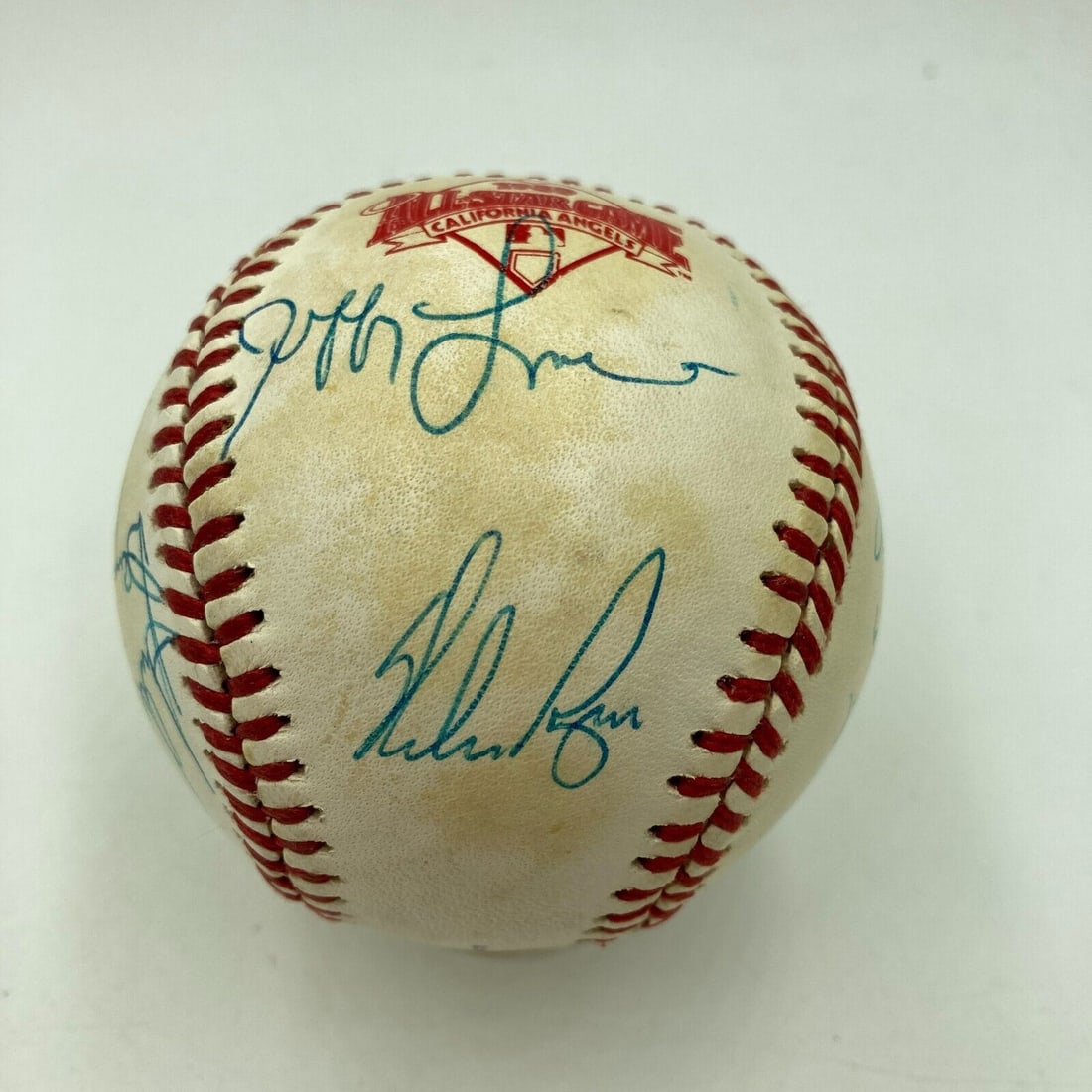 Nolan Ryan 1989 All Star Game Signed Baseball Collectible: Nolan Ryan 1989 All Star Game Signed Baseball Collectible This official All Star Game baseball is a remarkable collectible featuring the signature of baseball legend Nolan Ryan, commemorating the 1989
