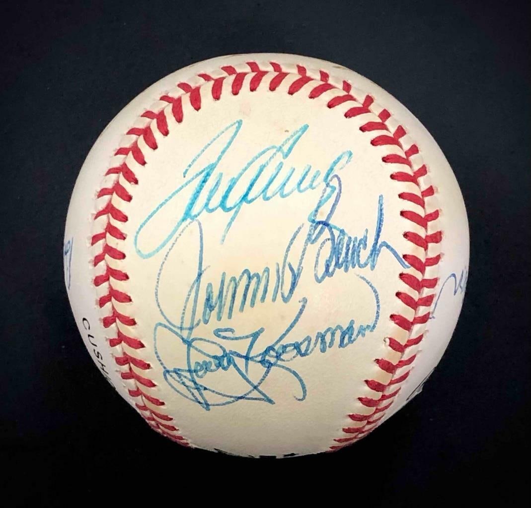 Tom Seaver Johnny Bench Pee Wee Reese Multi Signed Baseball Beckett COA: Tom Seaver Johnny Bench Pee Wee Reese Multi Signed Baseball Beckett COA This is an original multi-signed baseball featuring the autographs of legendary players Tom Seaver, Johnny Bench, and Pee Wee Re