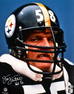 Jack Lambert Signed 16x20 Steelers Close-Up Photo with Beckett Hologram