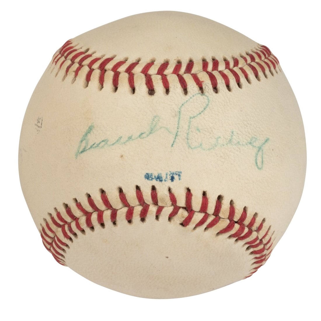 Branch Rickey Signed Baseball JSA COA Brooklyn Dodgers: Branch Rickey Signed Baseball JSA COA Brooklyn Dodgers This exceptional baseball is a single signed autographed ball by the legendary Branch Rickey, a key figure in MLB history and the Brooklyn Dodger