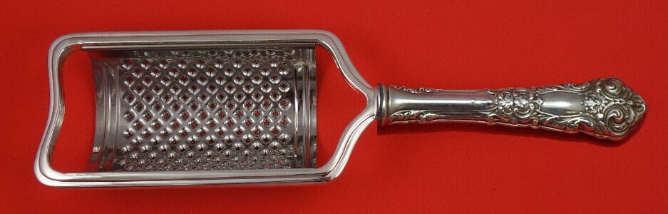 Reed & Barton French Renaissance Sterling Silver Cheese Grater 8.5" Custom: Reed & Barton French Renaissance Sterling Silver Cheese Grater 8.5" Custom Elegant and functional, this Sterling Silver Cheese Grater from Reed & Barton showcases the exquisite French Renaissance patt