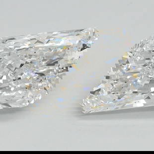 IGI Certified 1.22ct Lab-Grown Radiant Diamond E VS2: IGI Certified 1.22ct Lab-Grown Radiant Diamond E VS2 This stunning loose diamond features a radiant cut, weighing 1.22 carats. It is lab-grown, ensuring it is a real, non-mined diamond. The diamond