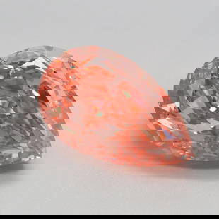 Loose Diamond - PEAR 3.18ct Fancy Vivid Pink VS1: Loose Diamond - PEAR 3.18ct Fancy Vivid Pink VS1 Source: This is a real non-mined Diamond that has been grown in a lab Shape: PEAR Carats: 3.18 Color: Fancy Vivid Pink Certification: IGI Video: