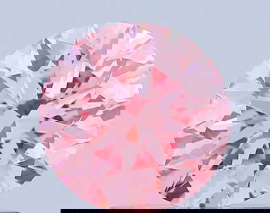 Loose Diamond - ROUND 0.79ct Fancy Vivid Pink VVS2: Loose Diamond - ROUND 0.79ct Fancy Vivid Pink VVS2 Source: This is a real non-mined Diamond that has been grown in a lab Shape: ROUND Carats: 0.79 Color: Fancy Vivid Pink Certification: IGI Video: