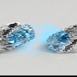 Loose Diamond - MARQUISE 0.35ct Fancy Vivid Blue VVS2: Loose Diamond - MARQUISE 0.35ct Fancy Vivid Blue VVS2 Source: This is a real non-mined Diamond that has been grown in a lab Shape: MARQUISE Carats: 0.35 Color: Fancy Vivid Blue Certification: IGI