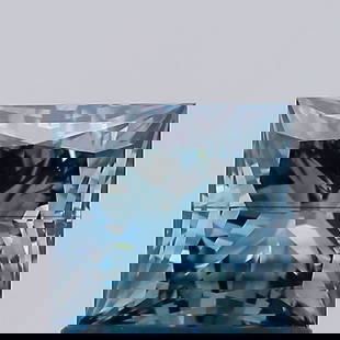 Loose Diamond - PRINCESS 1.02ct Fancy Vivid Blue VS2: Loose Diamond - PRINCESS 1.02ct Fancy Vivid Blue VS2 Source: This is a real non-mined Diamond that has been grown in a lab Shape: PRINCESS Carats: 1.02 Color: Fancy Vivid Blue Certification: IGI