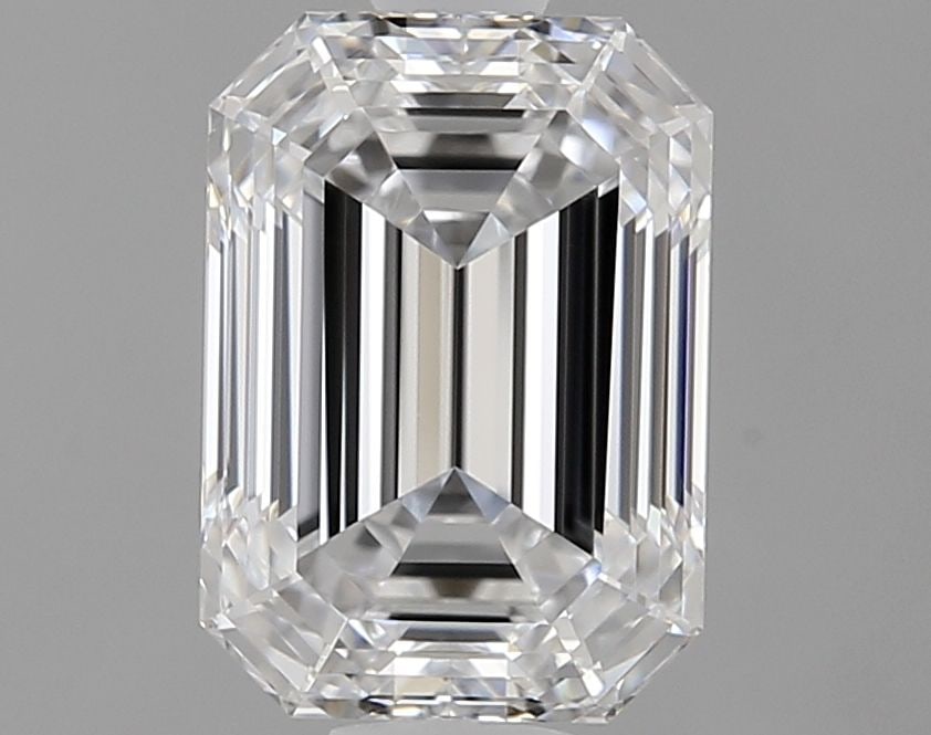 Loose Diamond - EMERALD 1.45ct D VVS2: Loose Diamond - EMERALD 1.45ct D VVS2 Source: This is a real non-mined Diamond that has been grown in a lab Shape: EMERALD Carats: 1.45 Color: D Clarity: VVS2 Certification: IGI Video: