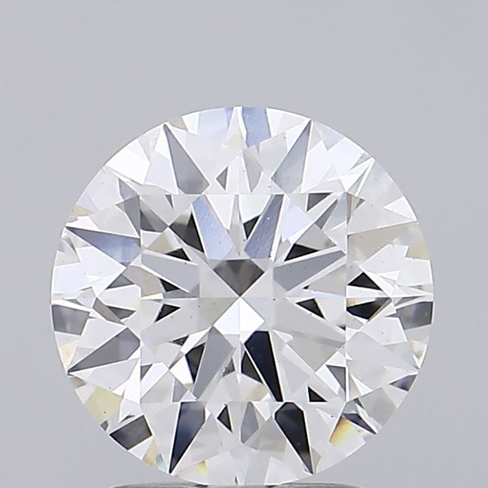 IGI Certified Lab-Grown Round Diamond 2.42ct F VS1: IGI Certified Lab-Grown Round Diamond 2.42ct F VS1 This stunning loose diamond features a brilliant round shape, weighing 2.42 carats. It is lab-grown, ensuring ethical sourcing while providing except