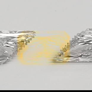 Loose Diamond - RADIANT 0.49ct Fancy Intense Yellow VS2: Loose Diamond - RADIANT 0.49ct Fancy Intense Yellow VS2 Source: This is a real non-mined Diamond that has been grown in a lab Shape: RADIANT Carats: 0.49 Color: Fancy Intense Yellow Certification: