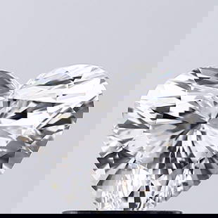 Loose Diamond - HEART 1.54ct D VVS2: Loose Diamond - HEART 1.54ct D VVS2 Source: This is a real non-mined Diamond that has been grown in a lab Shape: HEART Carats: 1.54 Color: D Clarity: VVS2 Certification: IGI Video: Video Link 