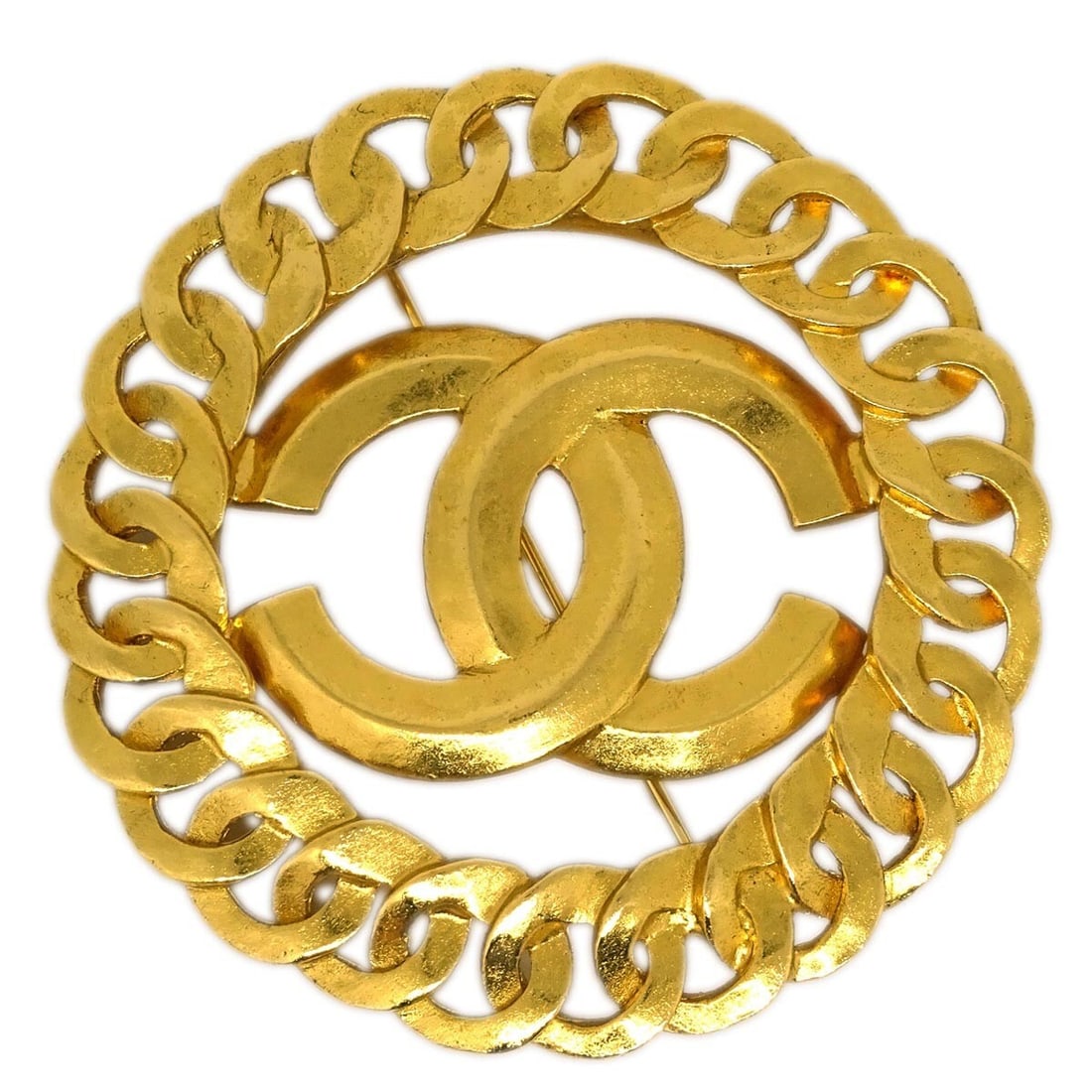 Chanel Gold Plated CC Brooch Pin 96P Luxury Accessory: Chanel Gold Plated CC Brooch Pin 96P Luxury Accessory This exquisite Chanel CC Brooch Pin features a stunning gold-plated finish, making it a timeless accessory for any outfit. The brooch showcases th
