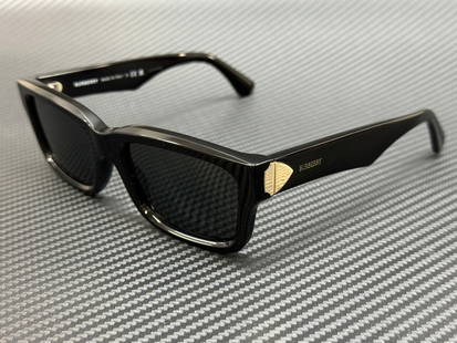 Burberry BE4443 Women's Black 55mm Sunglasses: Burberry BE4443 Women's Black 55mm Sunglasses Elevate your style with these Burberry BE4443 sunglasses, featuring a sleek black frame that complements any outfit. Designed specifically for women,