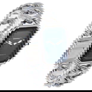 Chanel Premiere Quartz Watch Silver Stainless Steel Swiss Made: Chanel Premiere Quartz Watch Silver Stainless Steel Swiss Made Experience timeless elegance with the Chanel Premiere Quartz Watch. This stunning timepiece features a sleek silver stainless steel