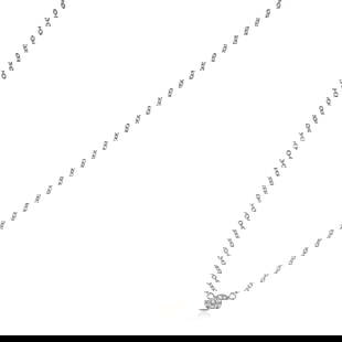 Elegant 14K White Gold Diamond Necklace 0.24 CTW G/SI2: Elegant 14K White Gold Diamond Necklace 0.24 CTW G/SI2 This exquisite Diamond Bezel Set Necklace features a stunning round diamond with a total weight of 0.24 carats. Crafted from 14K white gold,