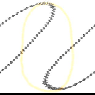 Vintage Christian Dior Gold-Plated Chain Necklace with Charm Pendant: Vintage Christian Dior Gold-Plated Chain Necklace with Charm Pendant Elevate your jewelry collection with this stunning Christian Dior Chain Necklace. This vintage piece features a beautiful