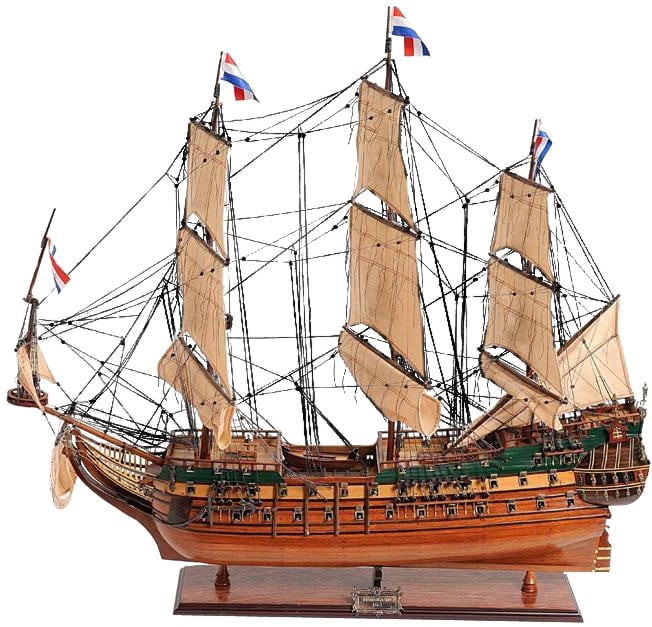 Vintage Friesland Ship Replica 26H x 28.5W x 9.5D in Dutch Style: Vintage Friesland Ship Replica 26H x 28.5W x 9.5D in Dutch Style Discover a beautiful vintage-style replica of a Friesland vessel, expertly crafted to capture the essence of Dutch and Flemish design.
