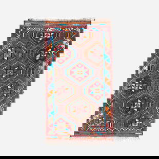 Authentic Handmade Cicim Wool On Wool Kilim: Authentic Handmade Cicim Wool On Wool Kilim This Authentic Handmade Cicim Wool On Wool rug showcases intricate geometric patterns and vibrant colors, perfect for adding a touch of artistry to your