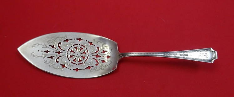 Durgin Colfax Sterling Silver Pie Server 9 3/4 Inch: Durgin Colfax Sterling Silver Pie Server 9 3/4 Inch This exquisite pie server from the Colfax pattern, crafted by Durgin-Gorham, showcases a beautiful sterling silver flat handle. Measuring 9 3/4