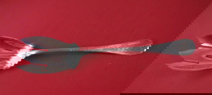 Tiffany & Co King William Engraved Sterling Silver Salad Serving Fork 10.5": Tiffany & Co King William Engraved Sterling Silver Salad Serving Fork 10.5" This exquisite salad serving fork features the elegant King William Engraved pattern by Tiffany & Co. Crafted from