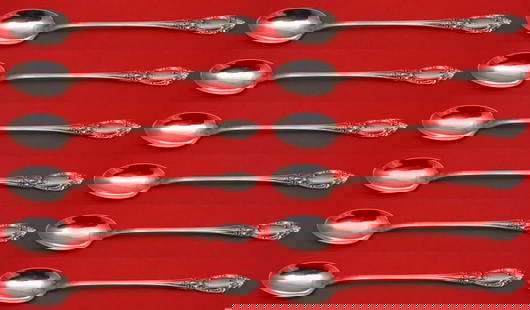 Towle King Richard Sterling Silver Iced Tea Spoons Set of 12 8 1/8 in: Towle King Richard Sterling Silver Iced Tea Spoons Set of 12 8 1/8 in This set of 12 iced tea spoons is crafted from high-quality sterling silver in the elegant King Richard pattern by Towle. Each