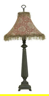 Elegant 46 Inch Large Metal Table Lamp Bronze Finish Decorative Shade: Elegant 46 Inch Large Metal Table Lamp Bronze Finish Decorative Shade Enhance your living space with this elegant Large Metal Table Lamp featuring a stunning bronze finish. Crafted with quality