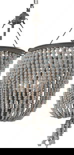 Terracotta Bobina Eclectic Bowl Chandelier Classic Gray 31H 14W 14D UL-Listed: Terracotta Bobina Eclectic Bowl Chandelier Classic Gray 31H 14W 14D UL-Listed Illuminate your space with the elegant Terracotta Bobina Chandelier, designed in a classic gray finish. This bowl