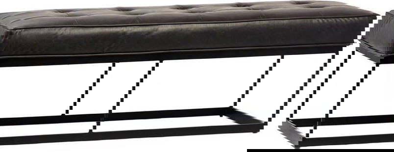 Traditional Maidstone Bench Antique Black: Traditional Maidstone Bench Antique Black The Traditional Maidstone Bench in Antique Black is a stylish and versatile addition to any space. This backless bench features a sturdy iron frame and is