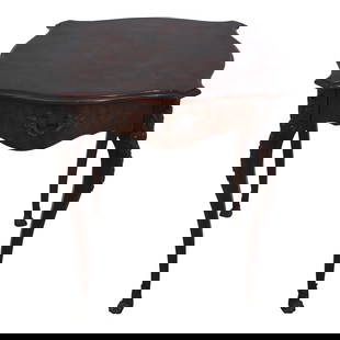 Theodore Alexander Federal Style Mahogany End Table 24x24x27.5: Theodore Alexander Federal Style Mahogany End Table 24x24x27.5 This Theodore Alexander end table is a stunning piece crafted from French mahogany, showcasing quality construction and exquisite