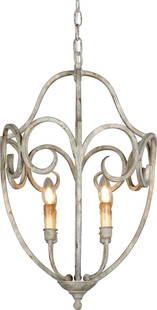 Romantic Liliana Bowl Chandelier - Rustic Silver Base Washed Antique Green: Romantic Liliana Bowl Chandelier - Rustic Silver Base Washed Antique Green Illuminate your space with the Romantic Liliana Chandelier, a stunning bowl chandelier designed in an Art Nouveau style.