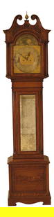 125 Year Old J.C. Jennens & Sons Oak Grandfather Clock: 125 Year Old J.C. Jennens & Sons Oak Grandfather Clock This exquisite J.C. Jennens & Sons Grandfather Clock, hailing from London, England, is approximately 125 years old and features a deep 'bong'