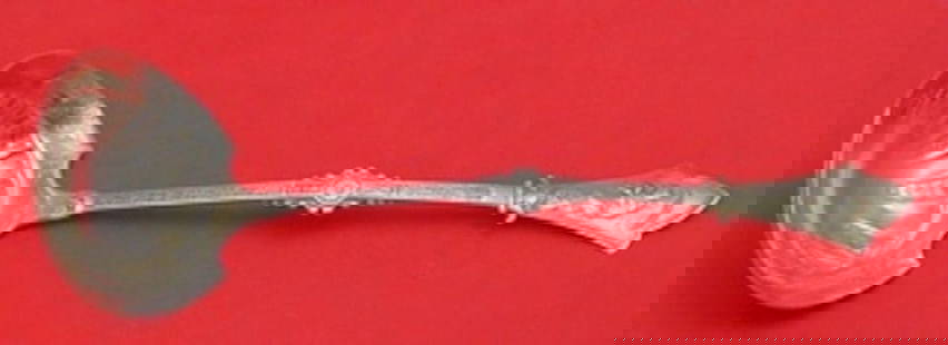 Gorham Japanese Sterling Silver Oyster Ladle 11 3/4 Geisha Design: Gorham Japanese Sterling Silver Oyster Ladle 11 3/4 Geisha Design This exquisite Japanese by Gorham sterling silver oyster ladle features a stunning fluted design with gold highlights and a