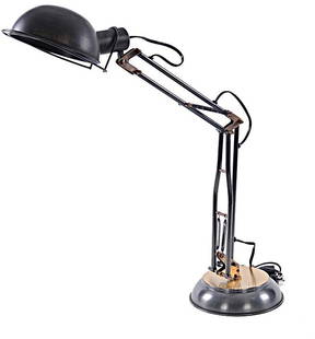 Industrial Brass Table Lamp with Shades: Industrial Brass Table Lamp with Shades Illuminate your space with this stylish brass desk lamp, crafted in a vintage-inspired design. This lamp features a round base and comes with three shades