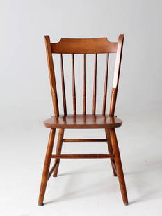 Mid-Century Tell City Dining Chair Style 8026 Windsor Spindle Back Andover Finish: Mid-Century Tell City Dining Chair Style 8026 Windsor Spindle Back Andover Finish This Mid-Century Tell City Dining Chair features a sleek side chair design with a modern Windsor style and a spindle