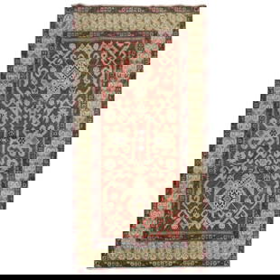 Antique Kazak Shirvan Rug 37 x 71 Hand-Woven Wool 1910: Antique Kazak Shirvan Rug 37 x 71 Hand-Woven Wool 1910 This Antique Caucasian Rustic Shirvan Rug showcases a stunning geometric design, characteristic of the early 20th century. Featuring a rich