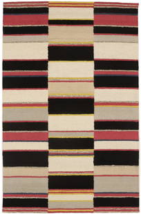 Hand-Tufted Multicolored Striped Wool Area Rug 5'0 x 8'0 Modern Decor: Hand-Tufted Multicolored Striped Wool Area Rug 5'0 x 8'0 Modern Decor Enhance your living space with this Hand-Tufted Multicolored Stripes Plush Area Rug, perfect for modern decor. Measuring 5'0" x
