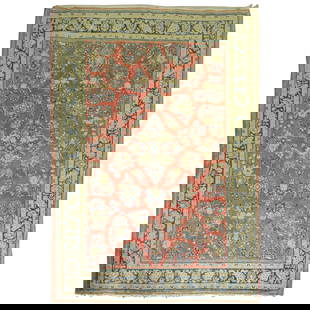 Vintage Persian Sarouk Rug Hand-Woven Wool Victorian Style 5'4 x 8': Vintage Persian Sarouk Rug Hand-Woven Wool Victorian Style 5'4 x 8' Experience the elegance of this vintage Persian Sarouk rug, a stunning addition to any home decor. This exquisite piece features a