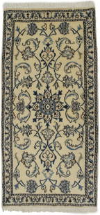 Handmade Floral Oriental Area Rug 2'2 x 4'8 Wool Silk Traditional Design: Handmade Floral Oriental Area Rug 2'2 x 4'8 Wool Silk Traditional Design Enhance your home decor with this exquisite Handmade Floral Oriental Rug. Crafted from a blend of wool and silk, this area