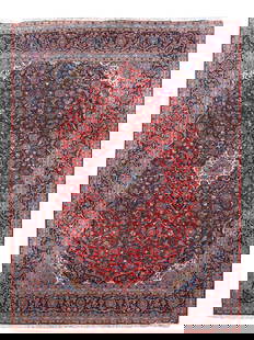Authentic Persian Kashan Rug 9.8 x 13 Handcrafted Premium Wool: Authentic Persian Kashan Rug 9.8 x 13 Handcrafted Premium Wool Discover the elegance of this authentic Persian Kashan rug, meticulously handcrafted by skilled artisans in Iran. Measuring 9' 8" x 13'